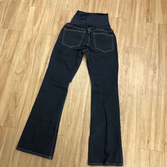 Gap Womens Jeans‎ Size 2R 2 R 26 Sexy Boot Cut Maternity Dark Wash Blue Denim - Picture 5 of 5